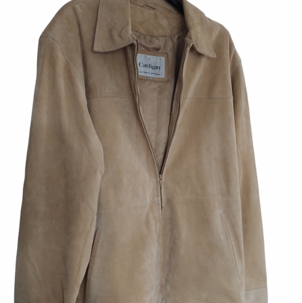 CARDIGAN Suede (Piel) Zippered Jacket 60 EU - Picture 11 of 11